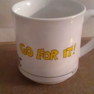Upside down elephant mug